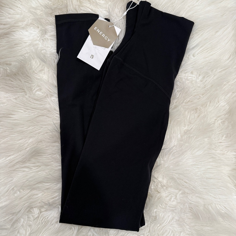 NWT Buffbunny Energy Foldover Leggings Black